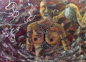 Lire la suite à propos de l’article Tourbillon d’âmes — Peinture viscérale ( Huile sur toile)
